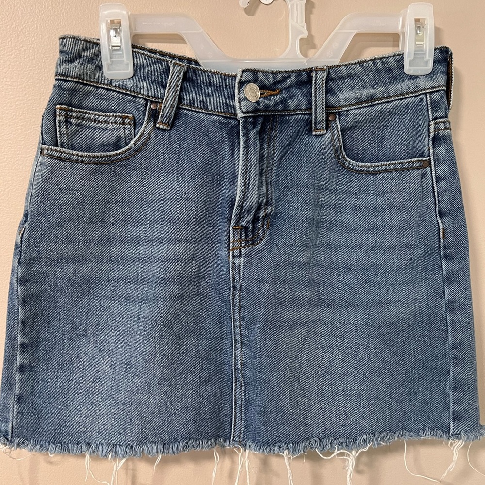 Pacsun high waisted denim skirt